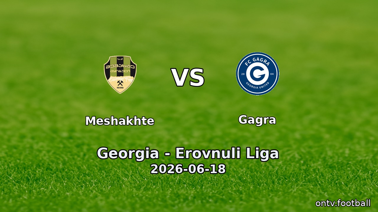 Meshakhte vs Gagra