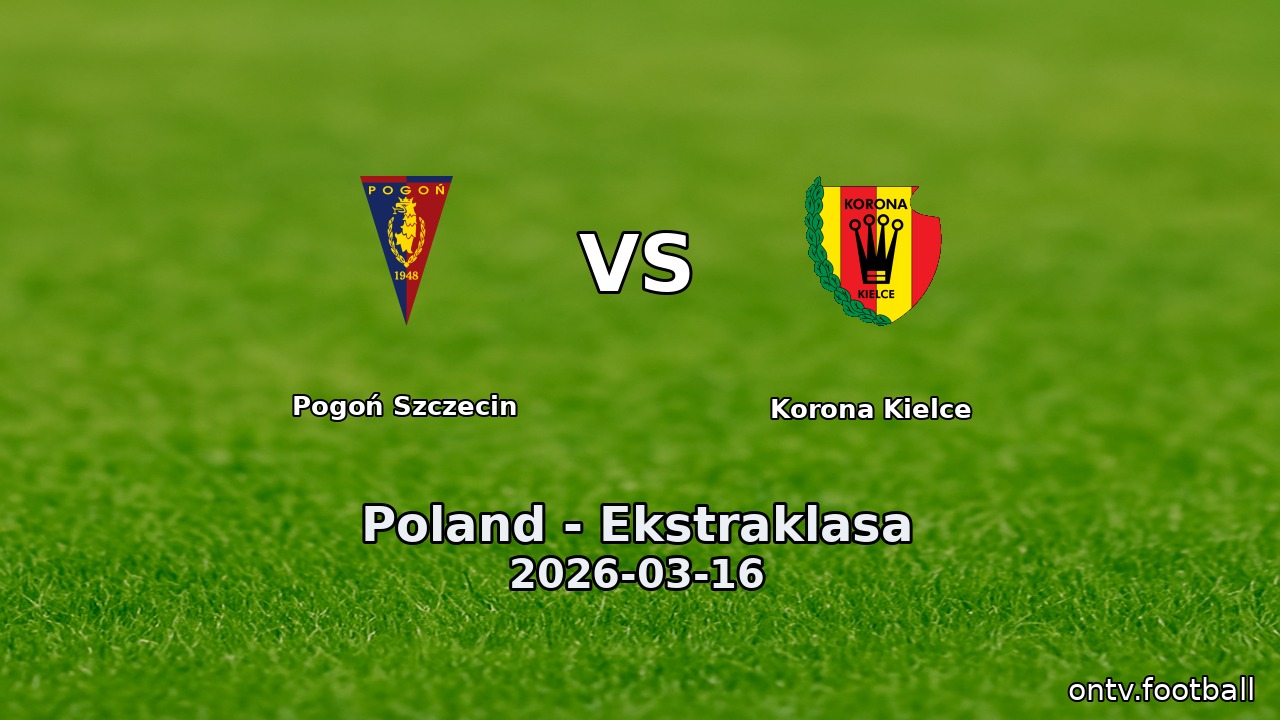 Pogoń Szczecin vs Korona Kielce