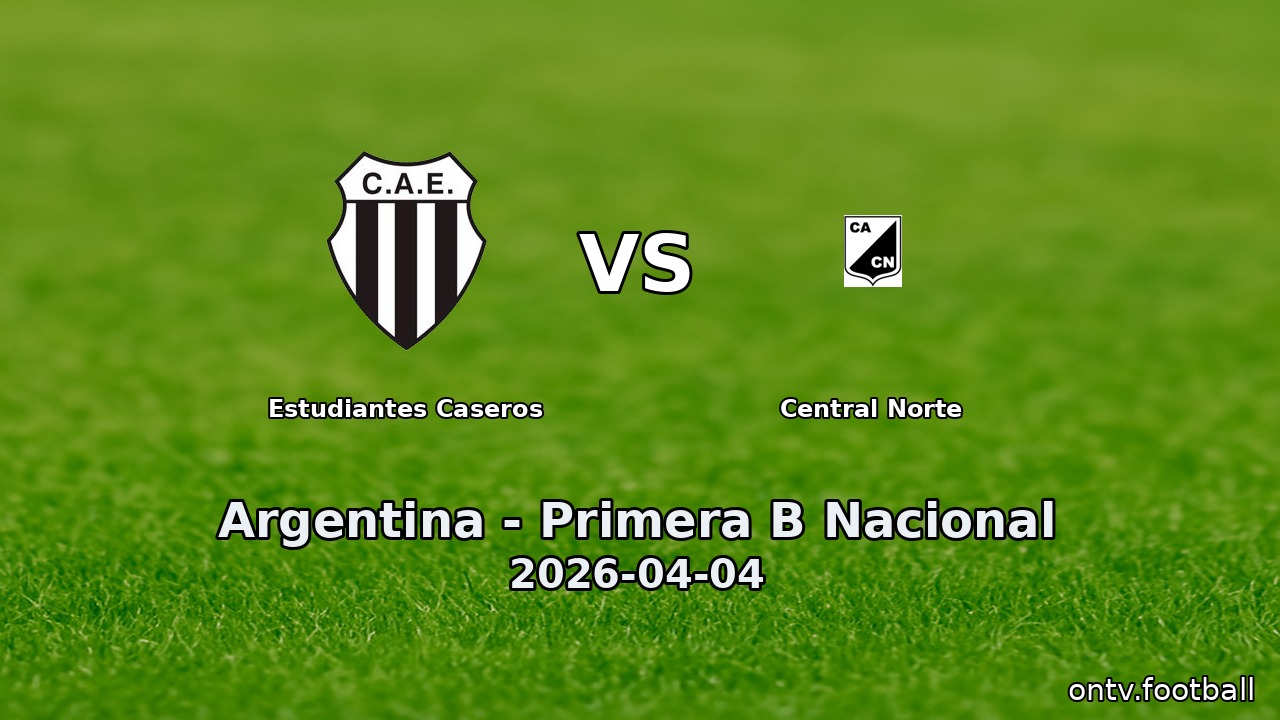 Estudiantes Caseros vs Central Norte