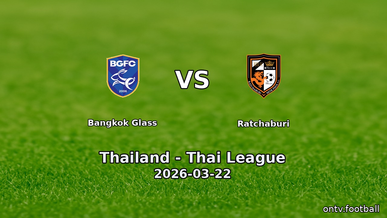 Bangkok Glass vs Ratchaburi