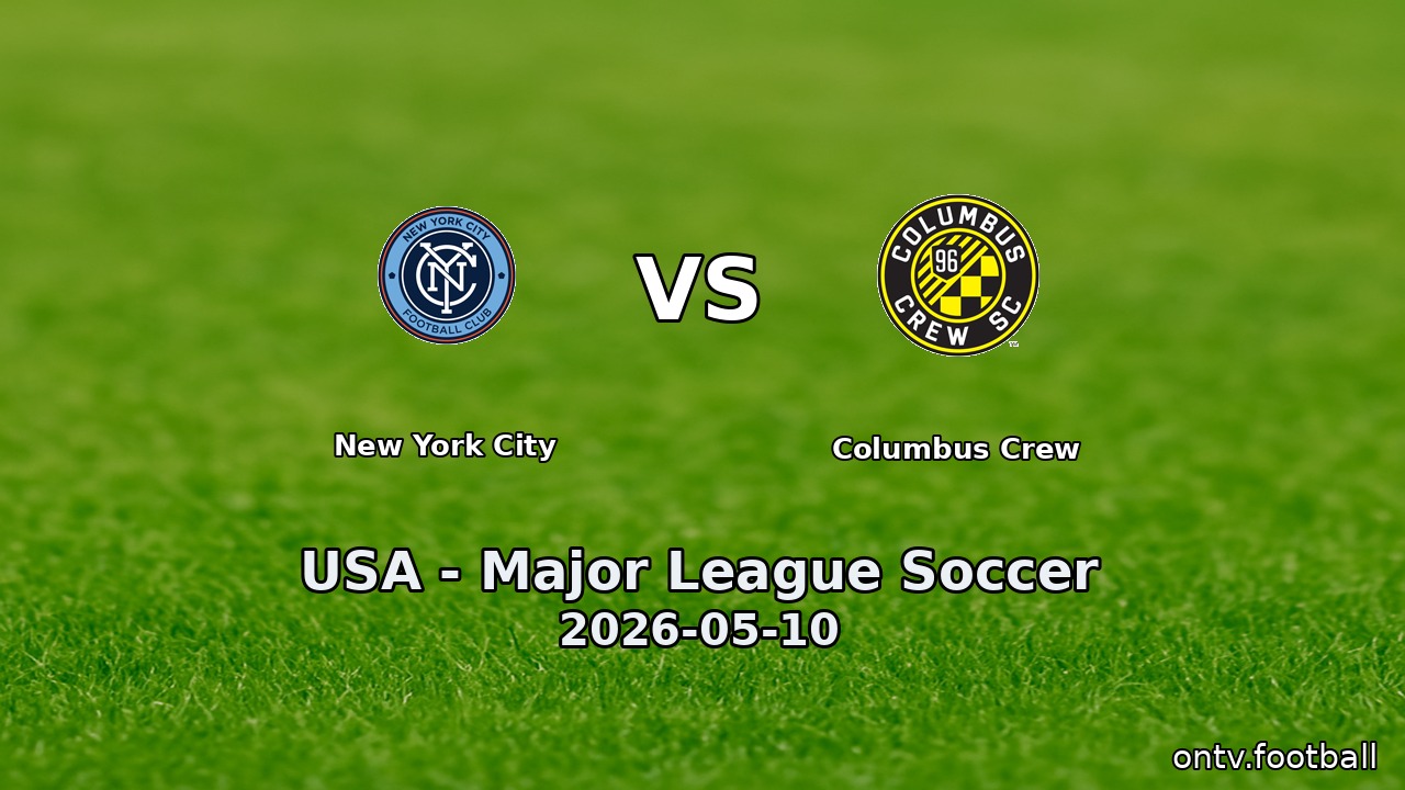 New York City vs Columbus Crew