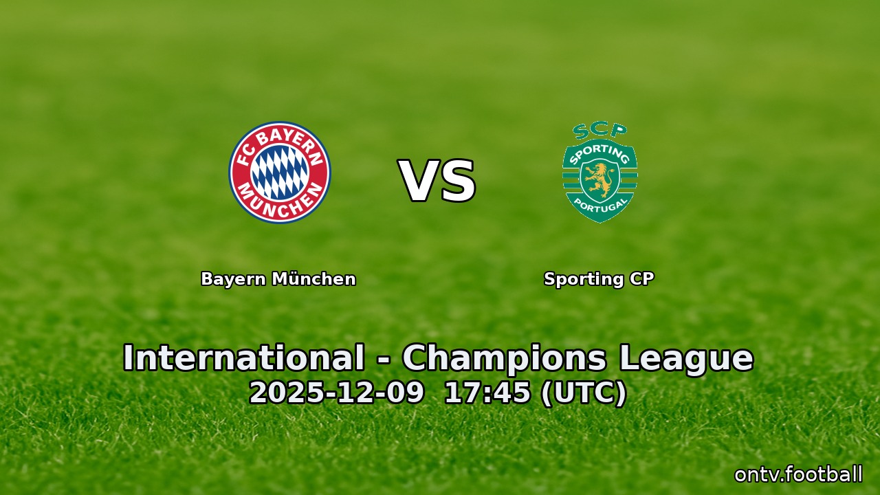 Bayern München vs Sporting CP
