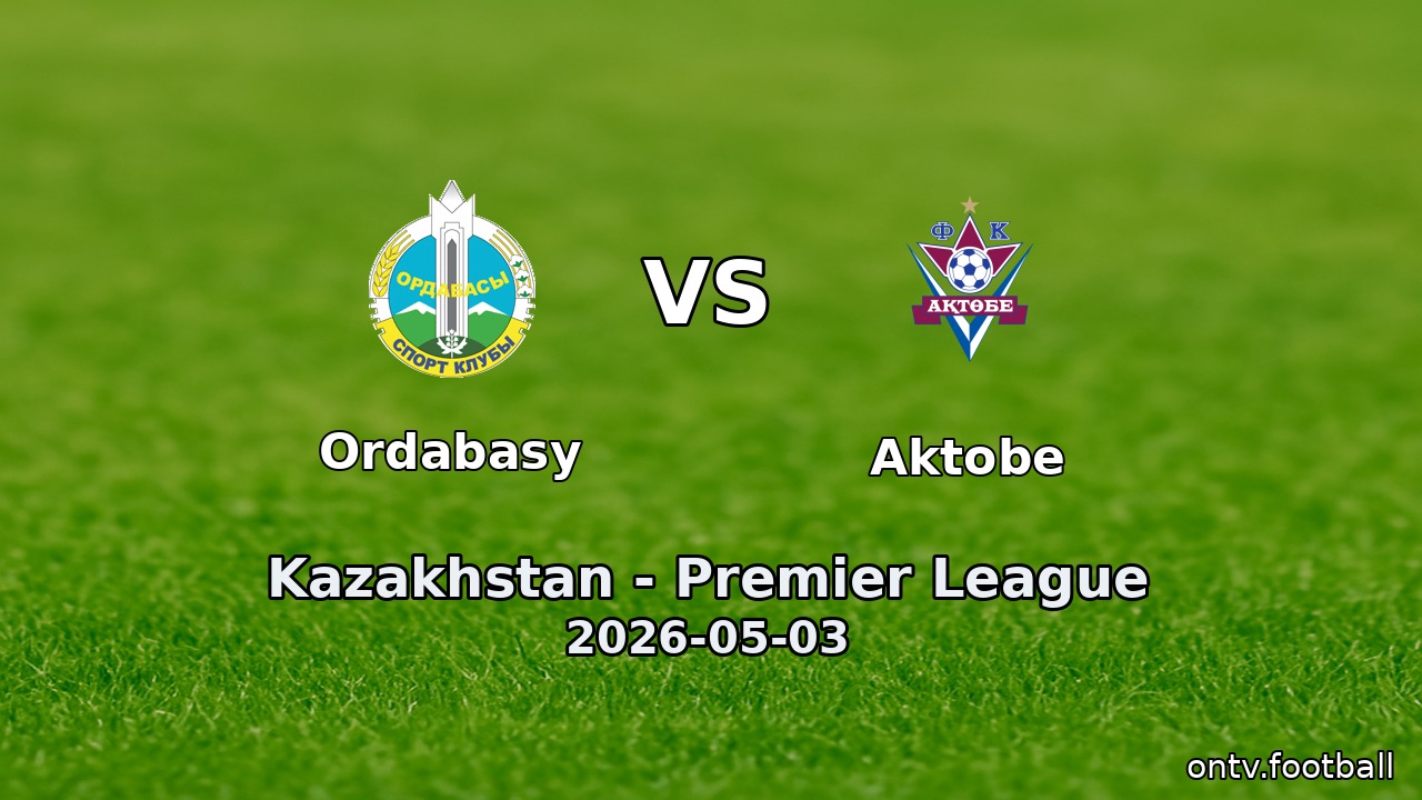 Ordabasy vs Aktobe