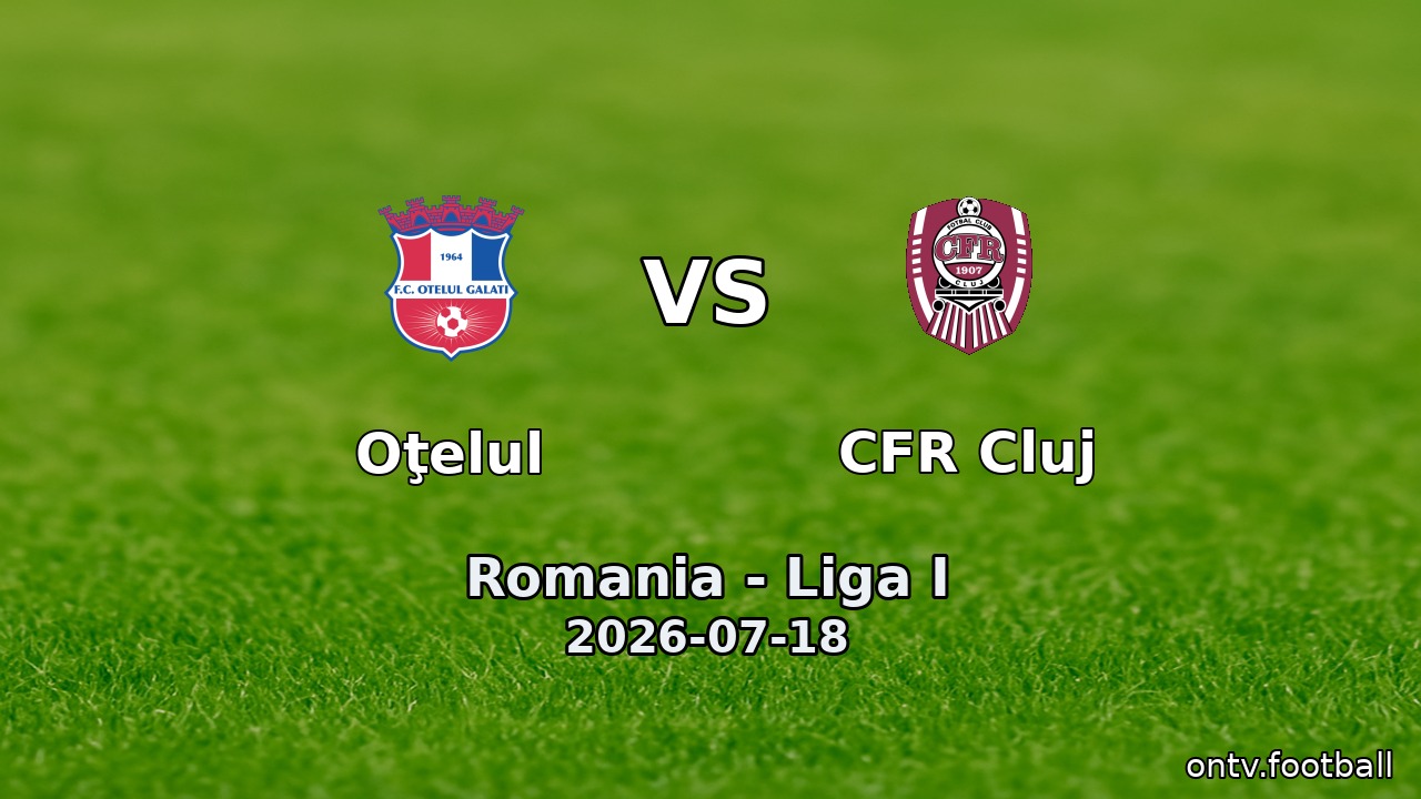 Oţelul vs CFR Cluj