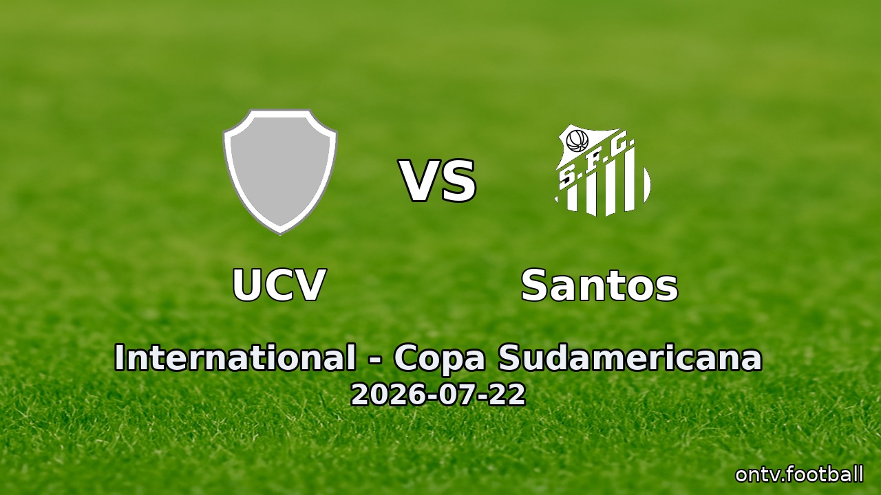 UCV vs Santos