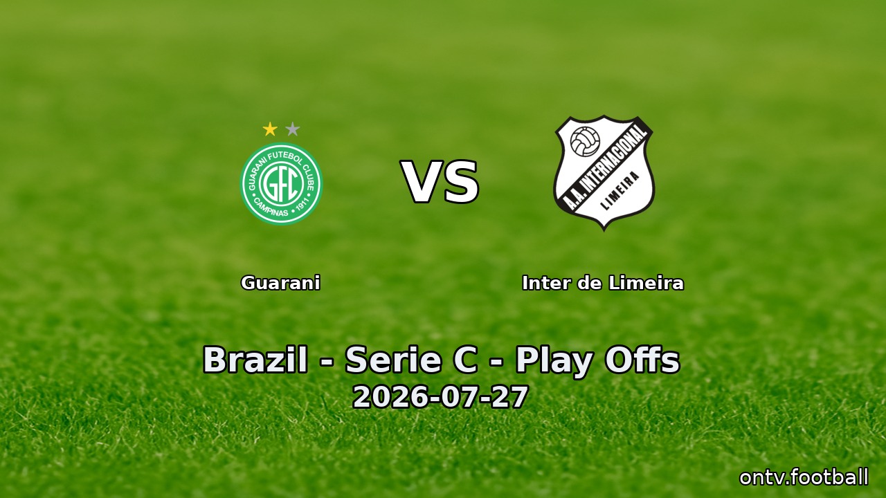 Guarani vs Inter de Limeira