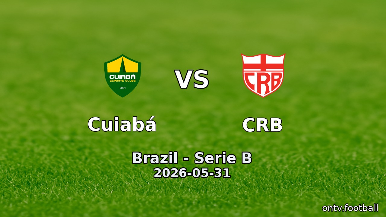 Cuiabá vs CRB
