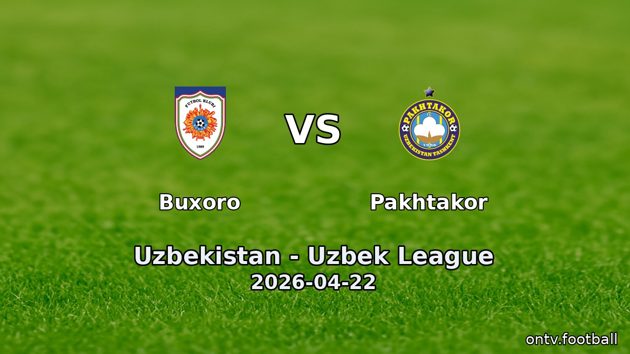 Buxoro vs Pakhtakor