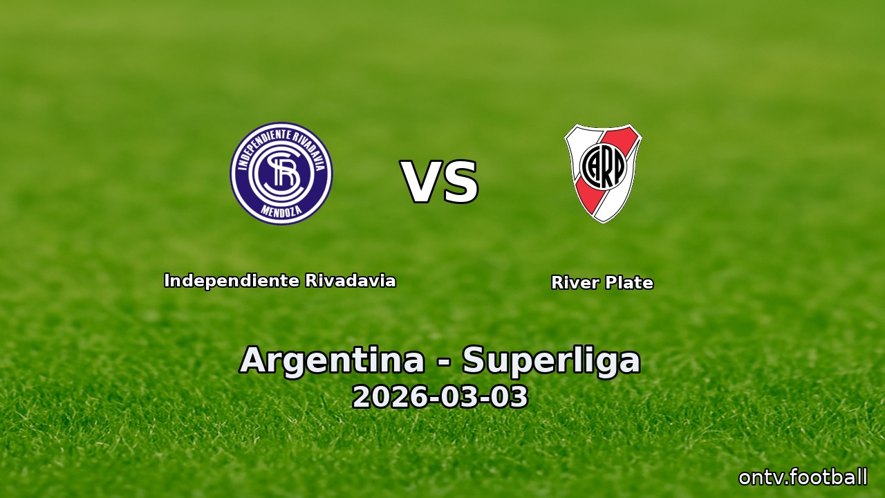 Independiente Rivadavia vs River Plate