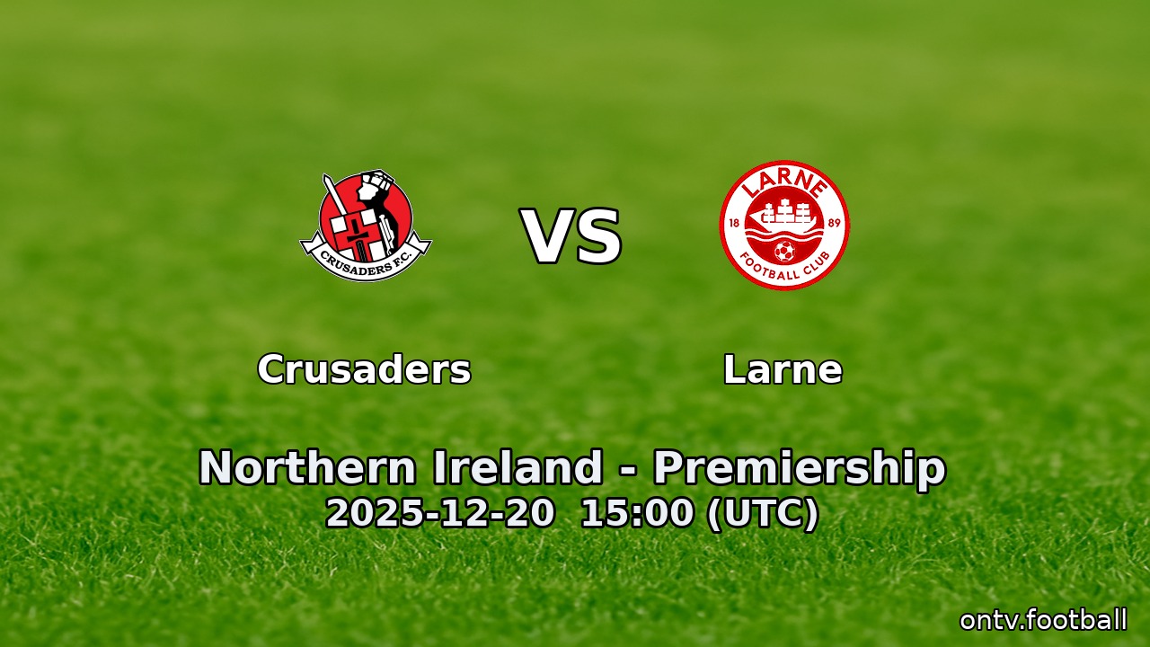 Crusaders vs Larne