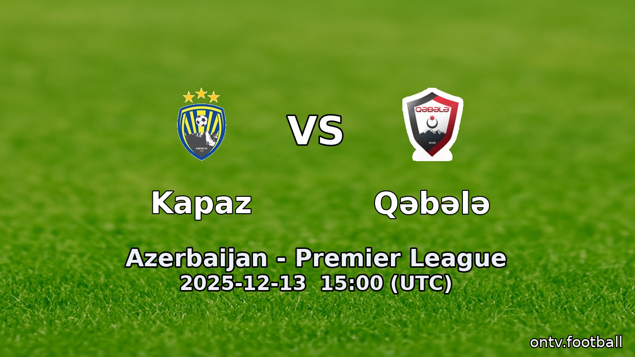 Kapaz vs Qəbələ