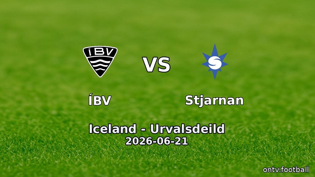 ÍBV vs Stjarnan