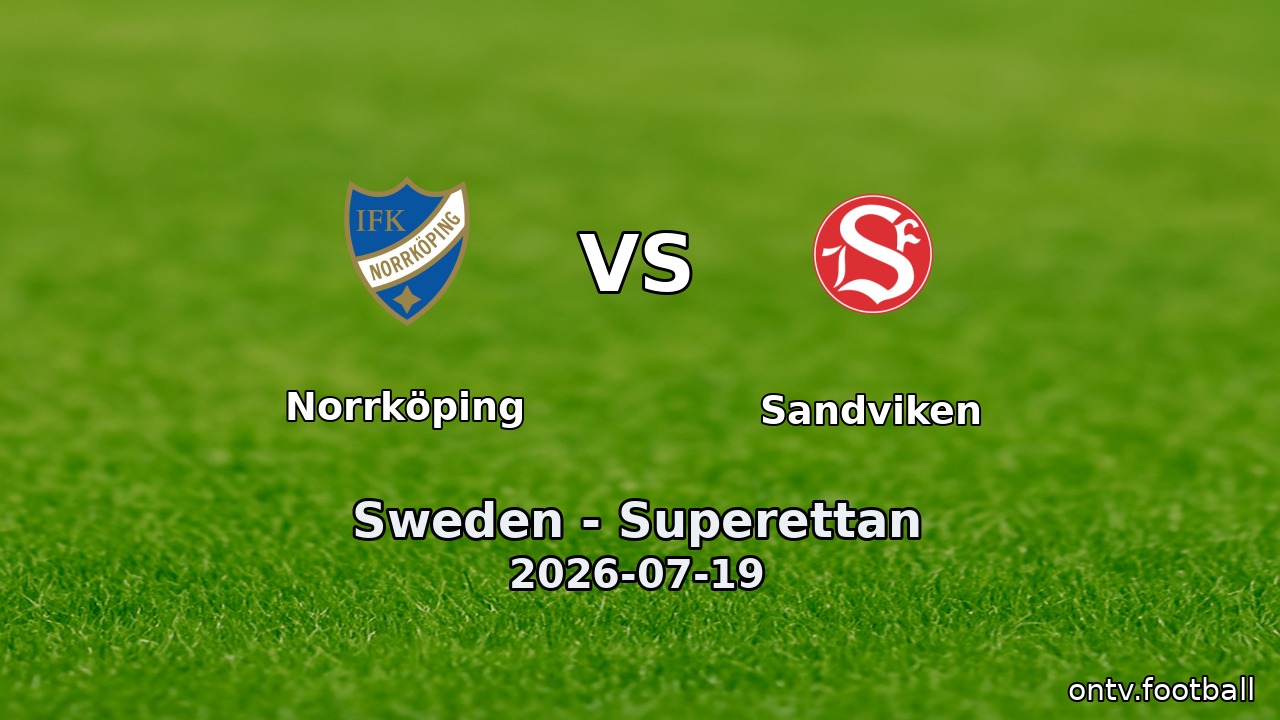 Norrköping vs Sandviken