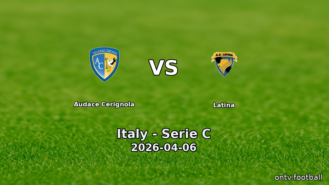 Audace Cerignola vs Latina