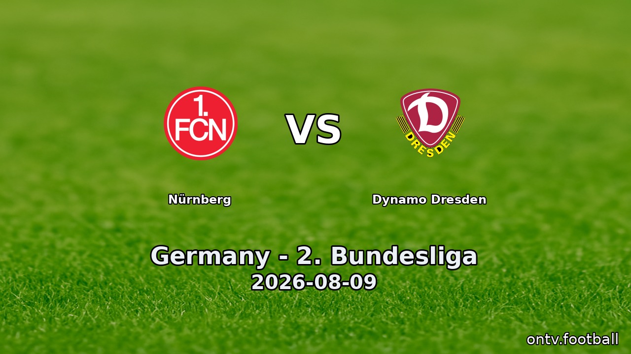 Nürnberg vs Dynamo Dresden