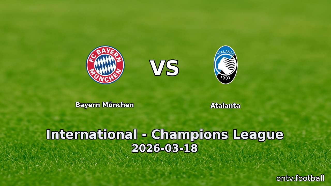 Bayern München vs Atalanta