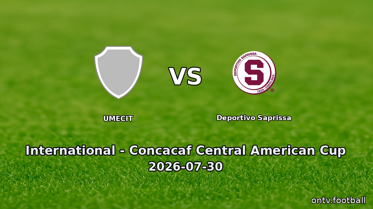 UMECIT vs Deportivo Saprissa