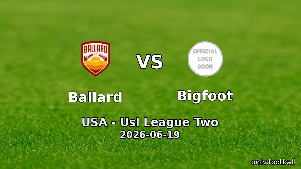 Ballard vs Bigfoot