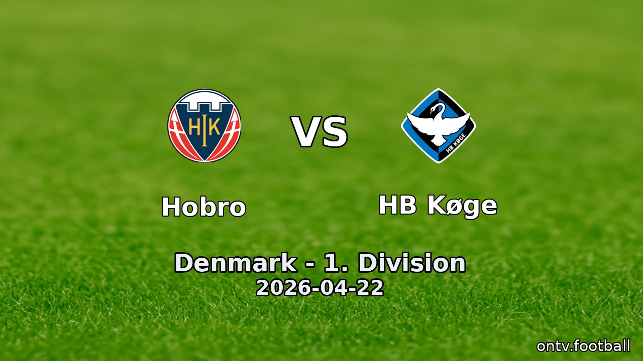 Hobro vs HB Køge