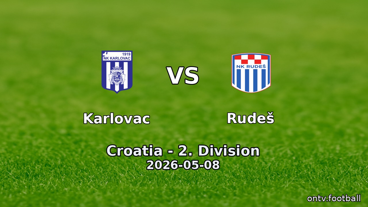 Karlovac vs Rudeš