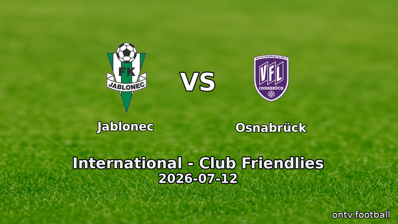 Jablonec vs Osnabrück
