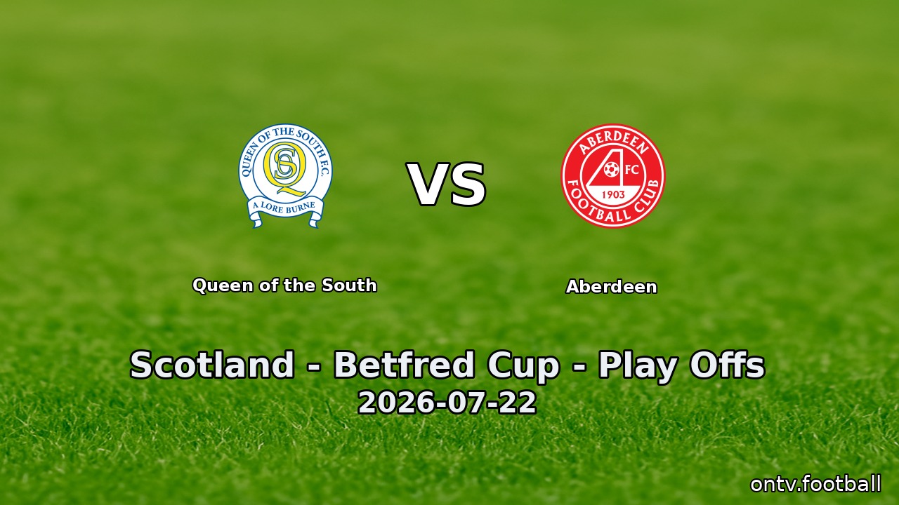 Queen of the South vs Aberdeen