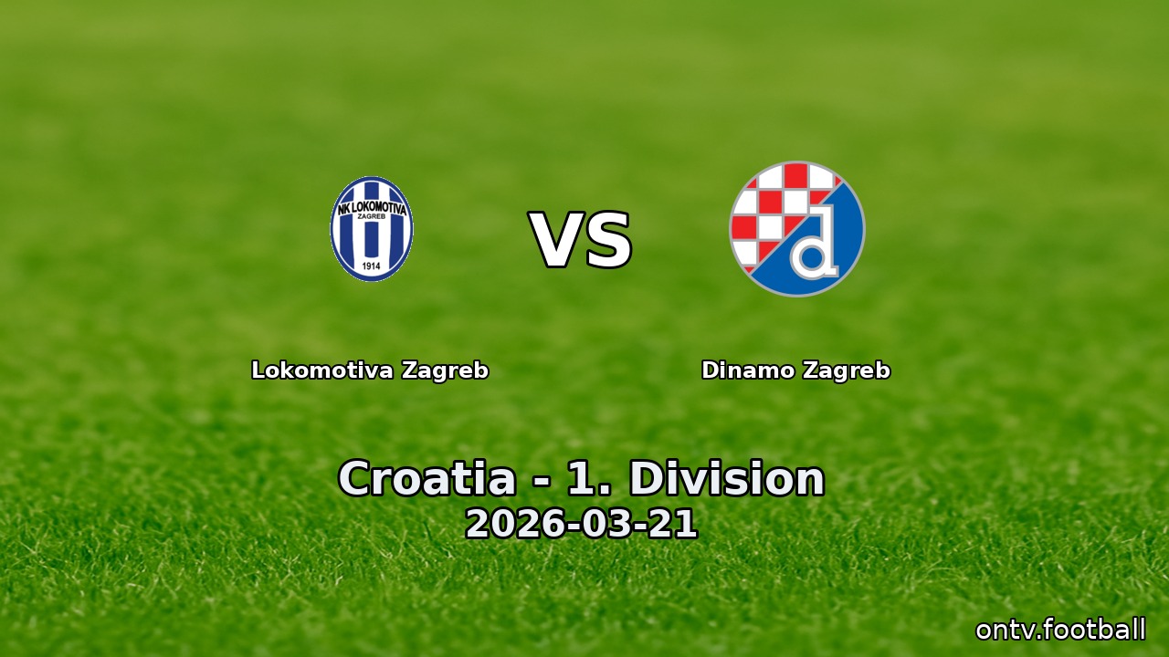 Lokomotiva Zagreb vs Dinamo Zagreb