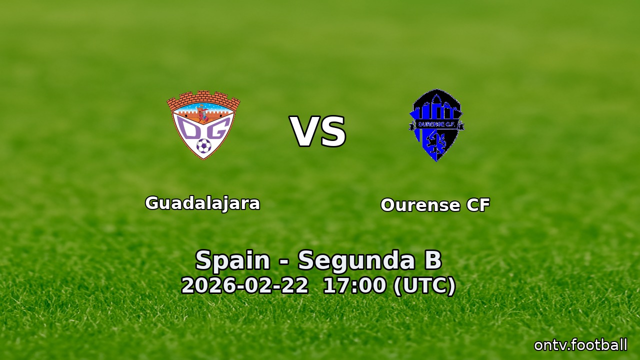 Guadalajara vs Ourense CF