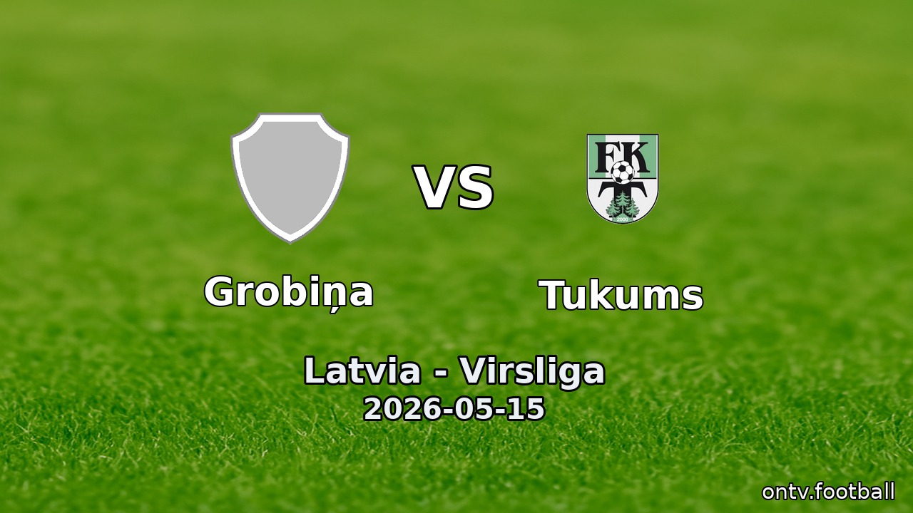 Grobiņa vs Tukums