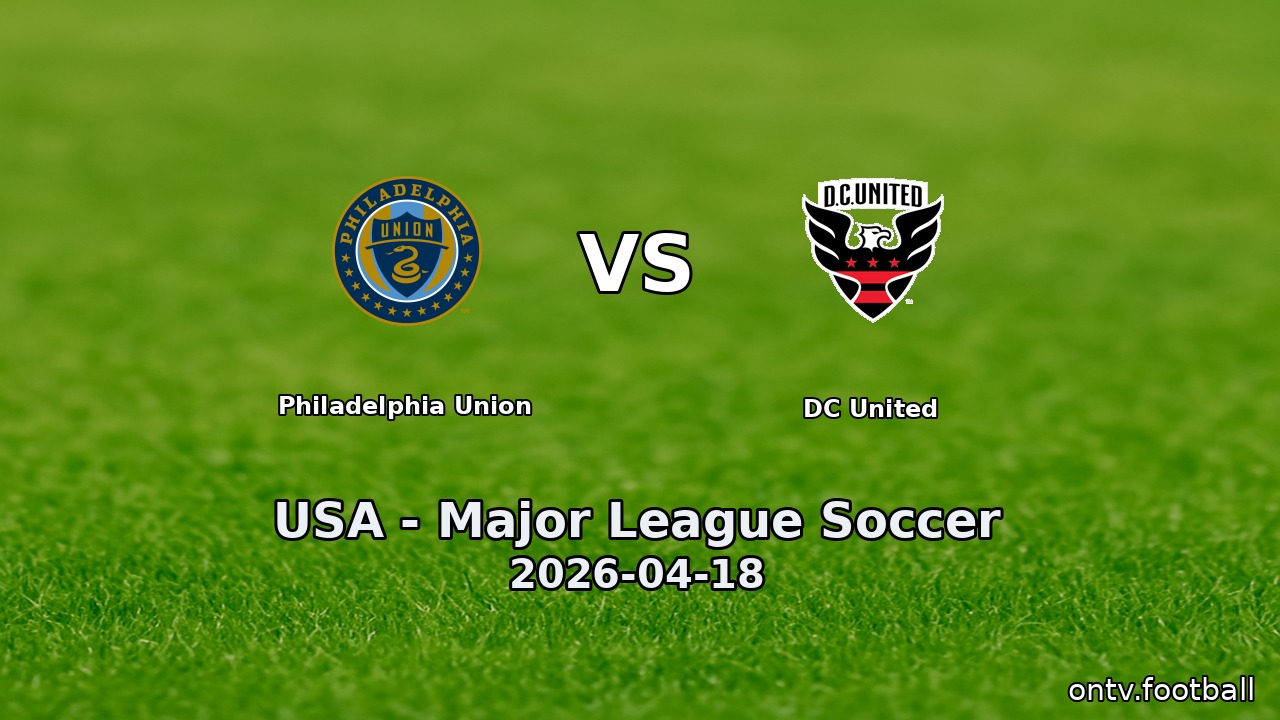 Philadelphia Union vs DC United