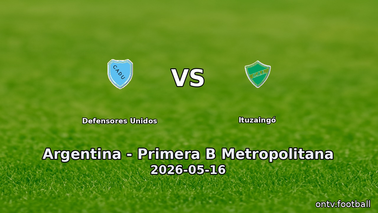 Defensores Unidos vs Ituzaingó