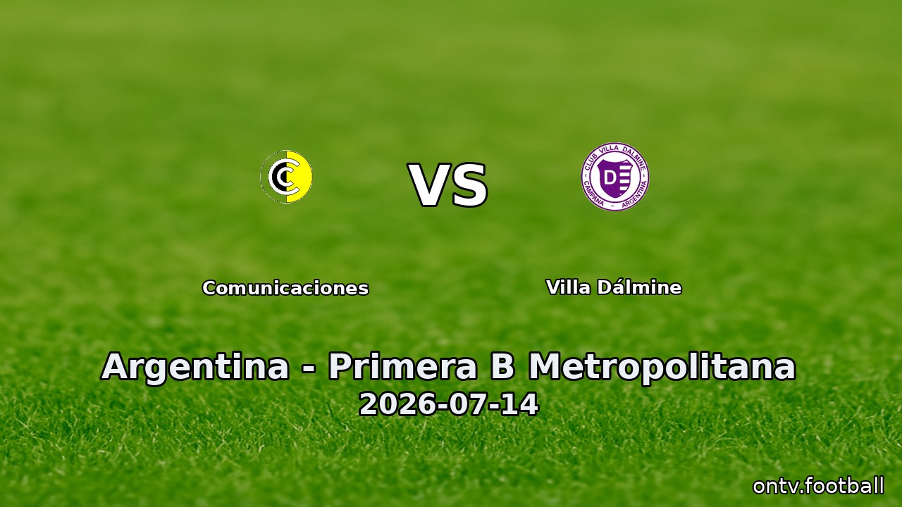 Comunicaciones vs Villa Dálmine