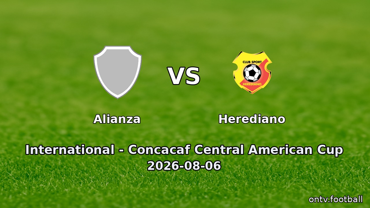 Alianza vs Herediano