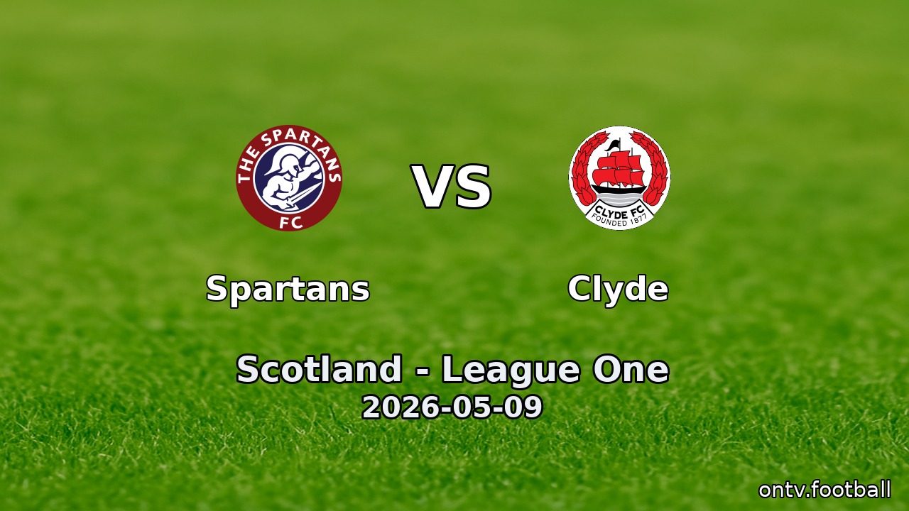 Spartans vs Clyde