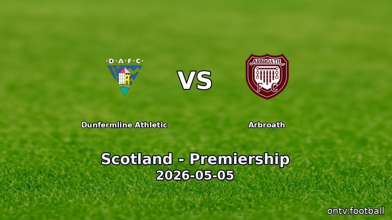 Dunfermline Athletic vs Arbroath