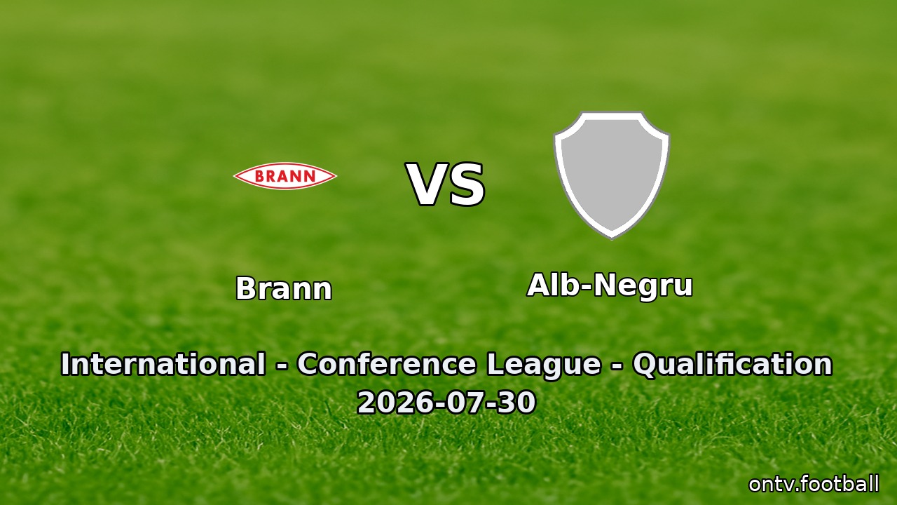 Brann vs Alb-Negru