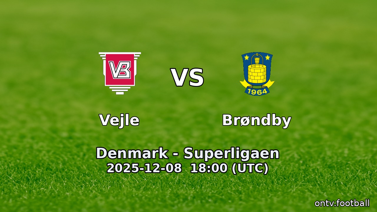 Vejle vs Brøndby