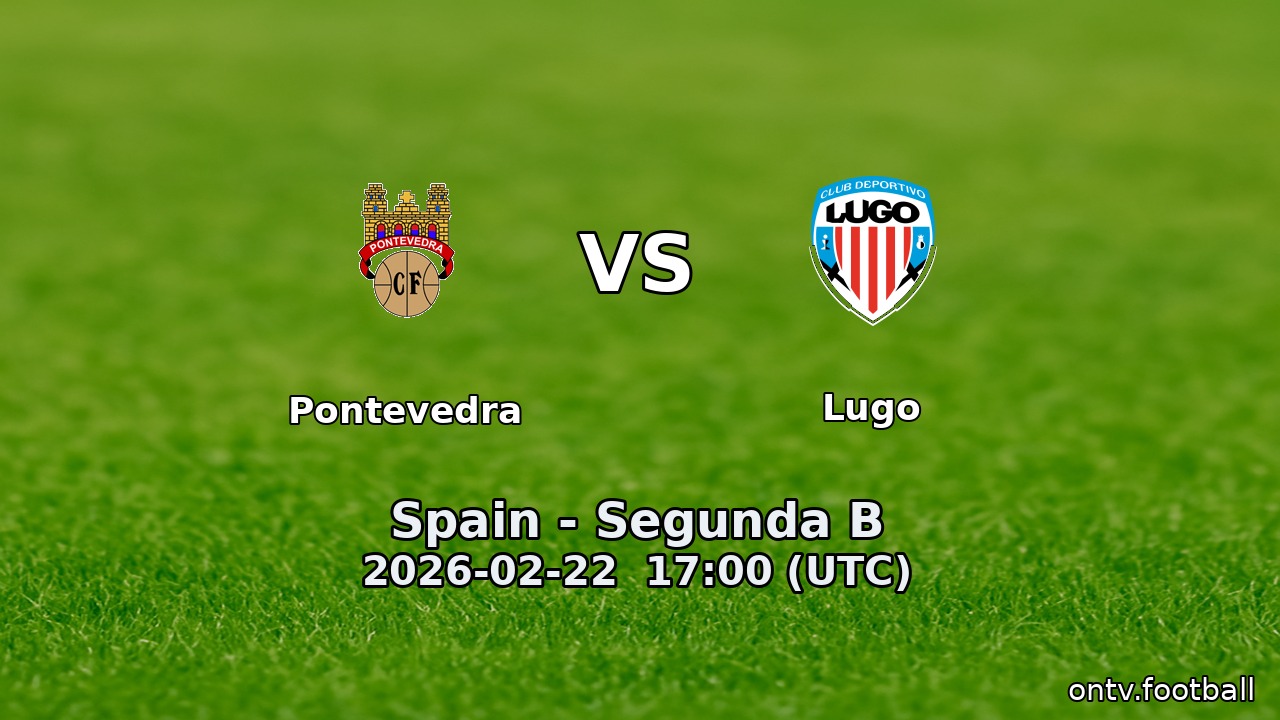 Pontevedra vs Lugo