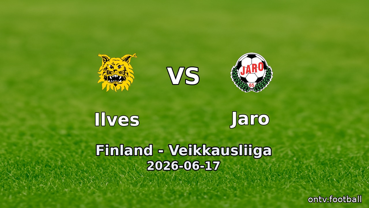 Ilves vs Jaro