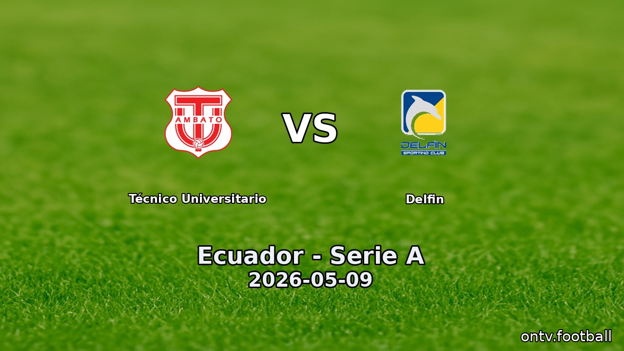 Técnico Universitario vs Delfin