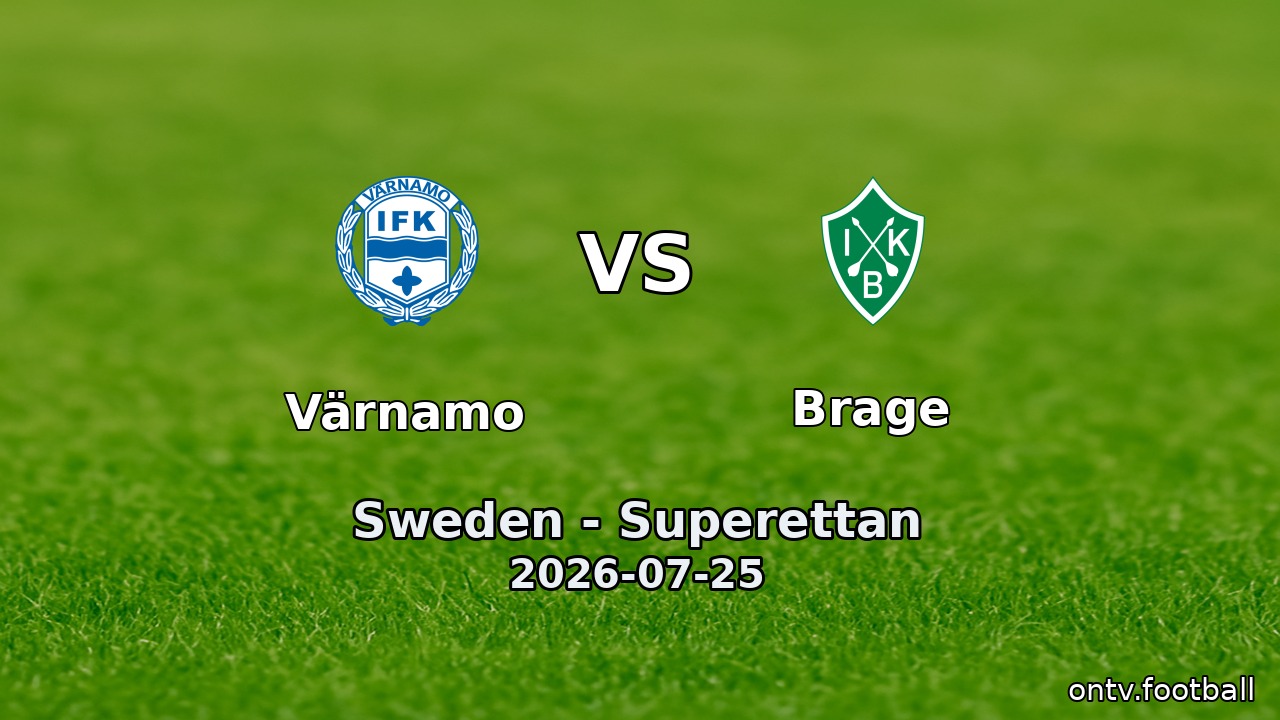 Värnamo vs Brage