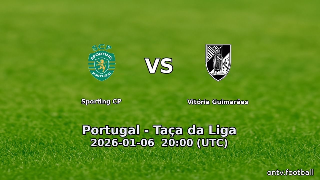 Sporting CP vs Vitória Guimarães