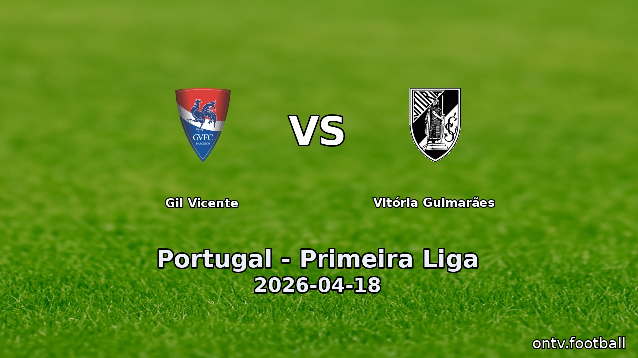 Gil Vicente vs Vitória Guimarães