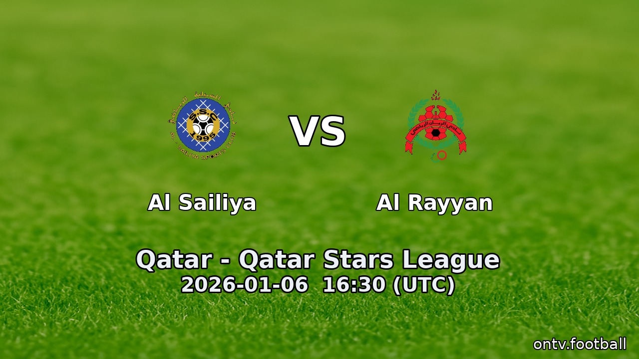 Al Sailiya vs Al Rayyan