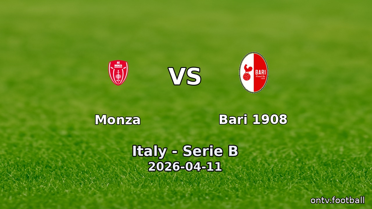 Monza vs Bari 1908
