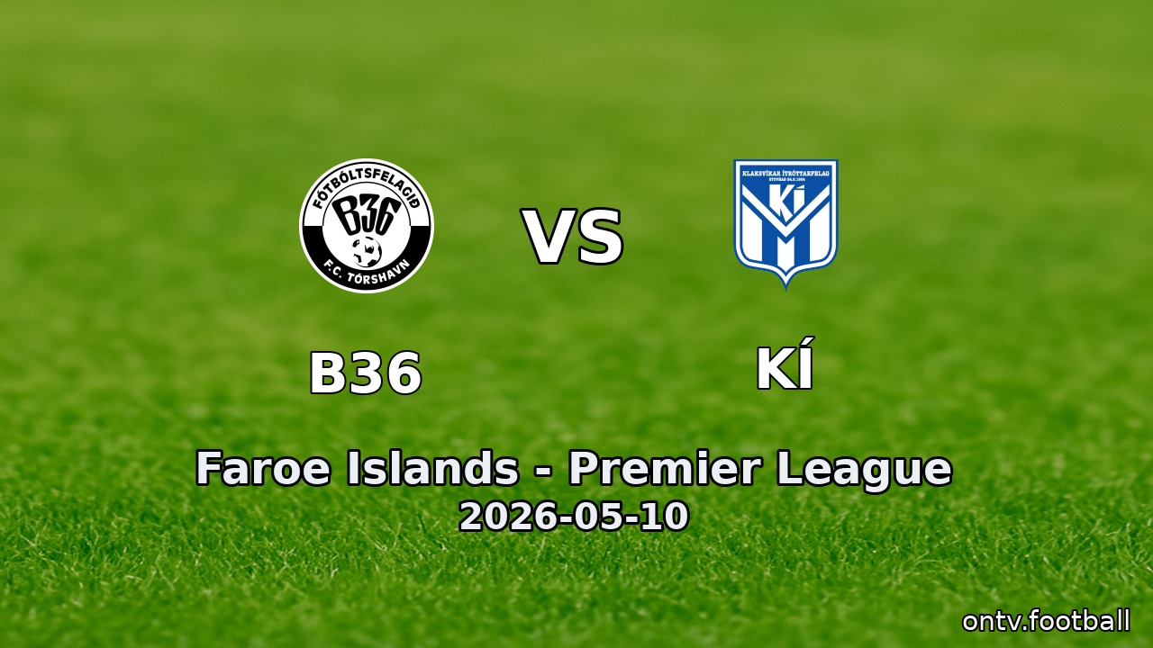 B36 vs KÍ