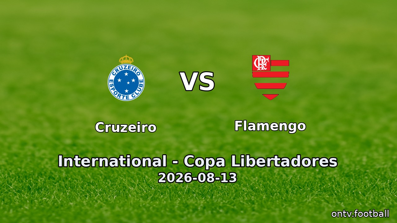 Cruzeiro vs Flamengo