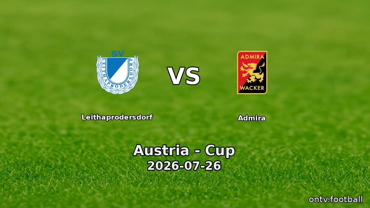 Leithaprodersdorf vs Admira