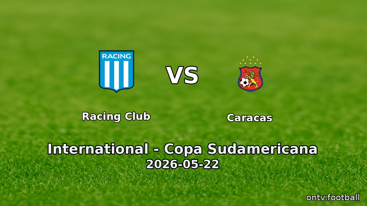 Racing Club vs Caracas