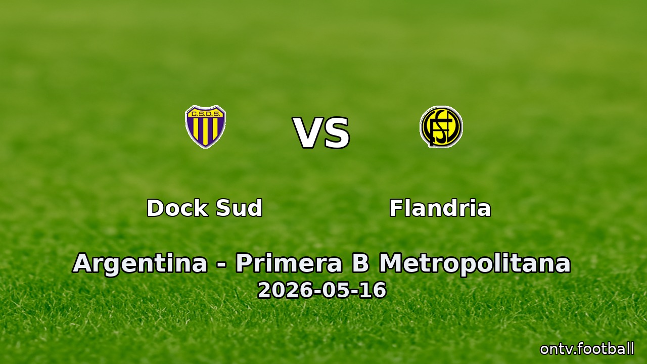 Dock Sud vs Flandria
